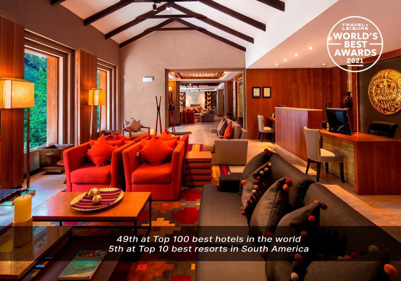 Sumaq Machu Picchu Hotel Exterior foto